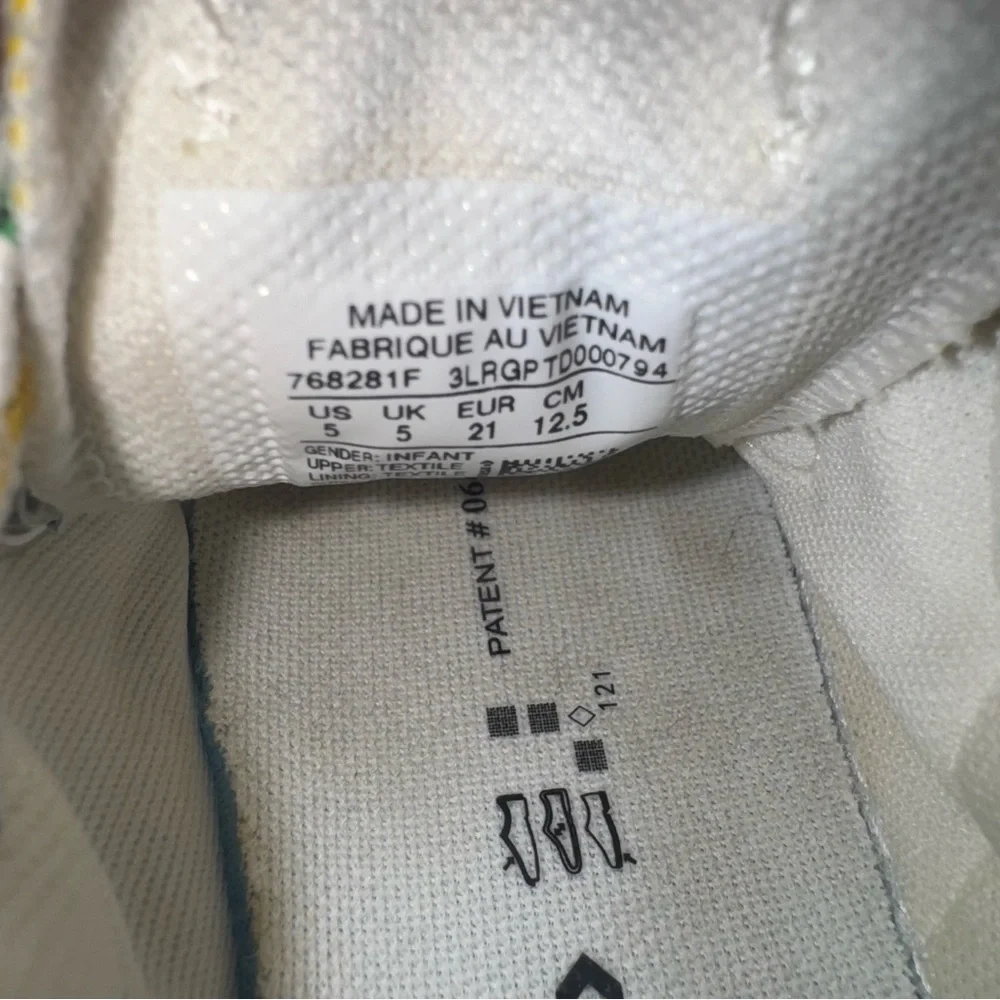 Converse Kids Lemon Pattern Sneakers